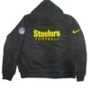 Black and yellow NFL Pittsburgh Steelers Football Hoodie from America Jackets.
