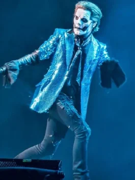 Papa Emeritus 4 Blue Jacket Front Look