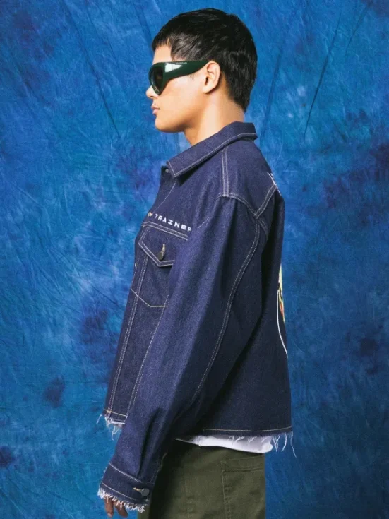 Pokémon Pikachu Denim Jacket Side Look