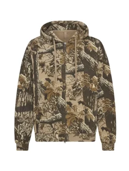 Post Malone Skims Realtree Camo Hoodie Front look