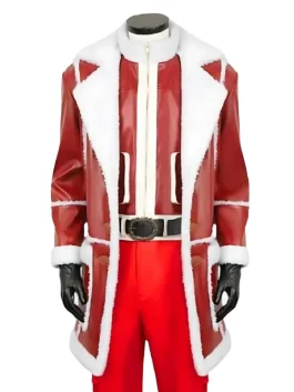 Red One 2024 J.K. Simmons Santa Claus Coat
