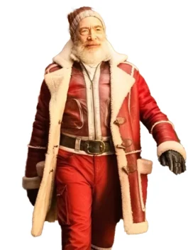 Red One 2024 J.K. Simmons Santa Claus Coat