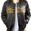Starter Pittsburgh Steelers Black Jacket
