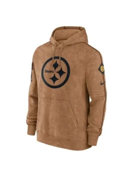 Steelers Brown Hoodie