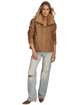 Stormi Vegan Shearling Aviator
