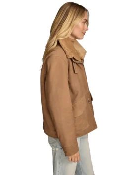 Stormi Vegan Shearling Aviator
