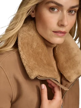 Stormi Vegan Shearling Aviator