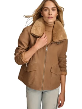 Stormi Vegan Shearling Aviator