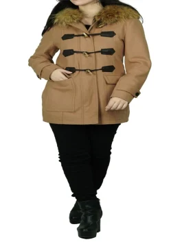 The Chelsea Duffle Coat Women - Camel