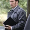 The Conjuring Last Rites Ed Warren Grey Coat Front Look