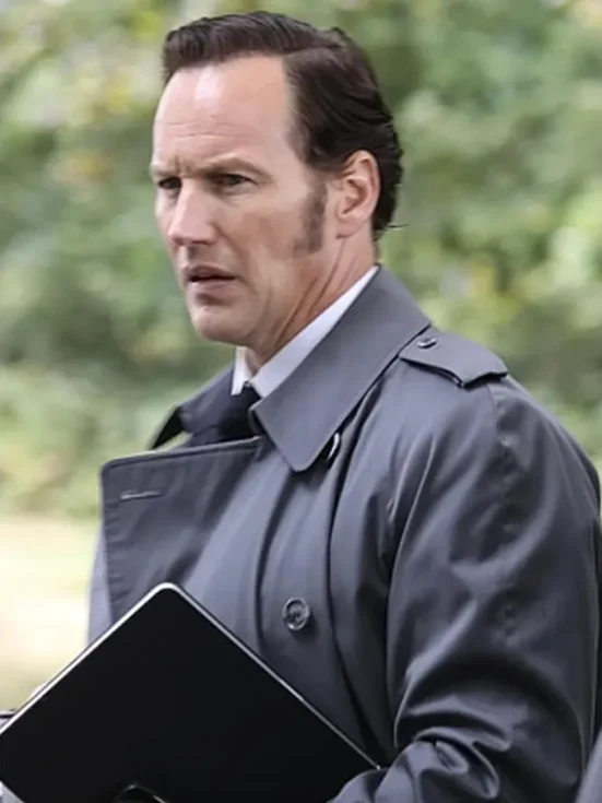The Conjuring Last Rites Ed Warren Grey Coat Front Look