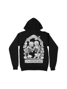 Till Death Do Us Part Black Hoodie