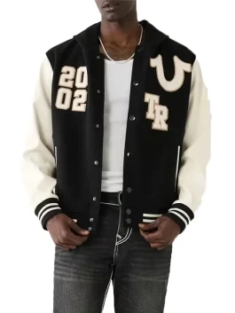True Religion Varsity Jacket