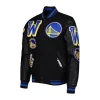 Warriors Golden State Jacket Font look