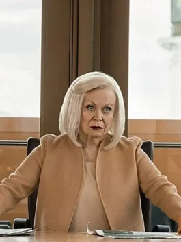 Yellowstone S05 Caroline Warner Beige Coat