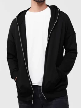 Beyonce Black Hoodie showcasing professional fleece grain and luxury side waist pockets.