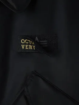 OVO Alpha Industries Bomber Jacket Back Look black Color