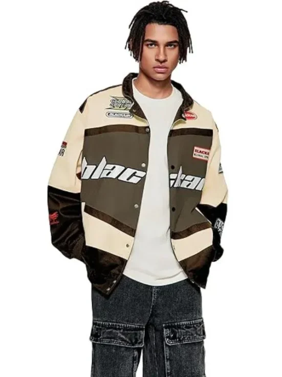 Air Racing Style Varsity Jacket