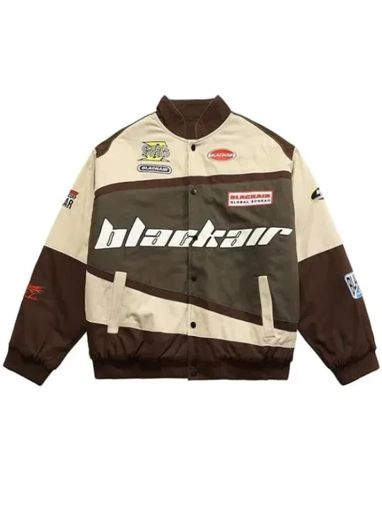 Air Racing Style Varsity Jacket