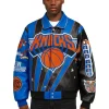 Amar’e Stoudemire New York Knicks Leather Jacket Front Look