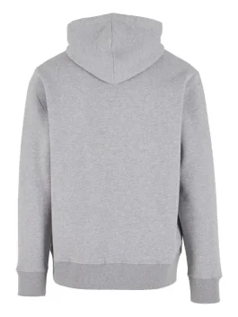 Bruno Banani Logo Print Hoodie Grey Color Backlook
