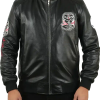 Cobra Kai Season 6 John Kreese Black Bomber Jacket