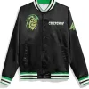 Creepshow Halloween Retro Black Jacket Front Look