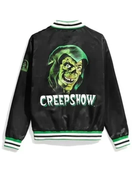 Creepshow Halloween Retro Black Jacket BackLook