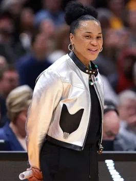 Dawn Staley Louis Vuitton Grey Jacket