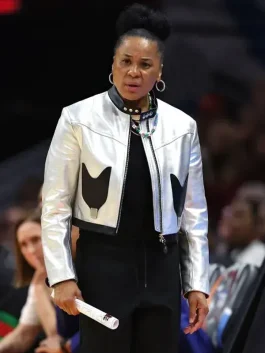 Dawn Staley Louis Vuitton Grey Jacket