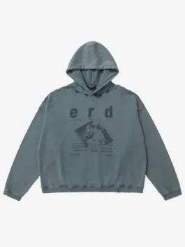 Enfants Riches Déprimés Erd Hoodie Front Look