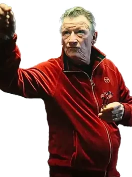 Geoff Bell Mobland S01 red jacket