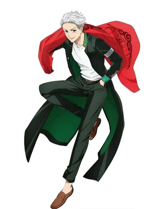 Hajime Umemiya Wind Breaker Coat Front look