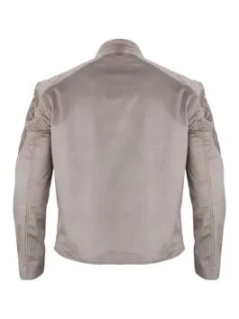 Jason Statham The Beekeeper 2024 Quilted Jacket Back Look