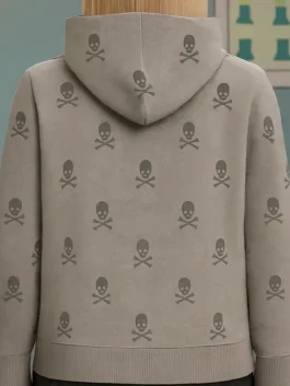 Leanne Kristen Johnston Skull Print Hoodie