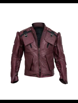 Marvel Guardians Of The Galaxy Game Star Lord Maroon Jacket