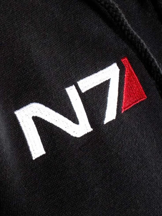 Mass Effect N7 Black Hoodie