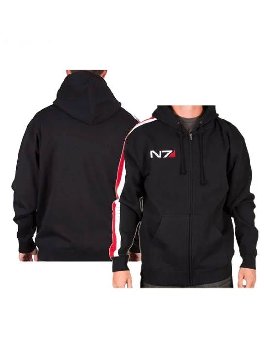 Mass Effect N7 Black Hoodie