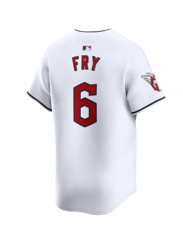 Cleveland Guardians David Fry Nike White Home Jersey |Limited