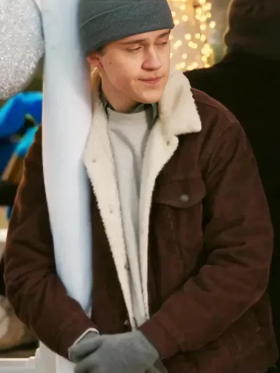 Connor Stanhope My Life With The Walter Boys S02 Brown Jacket