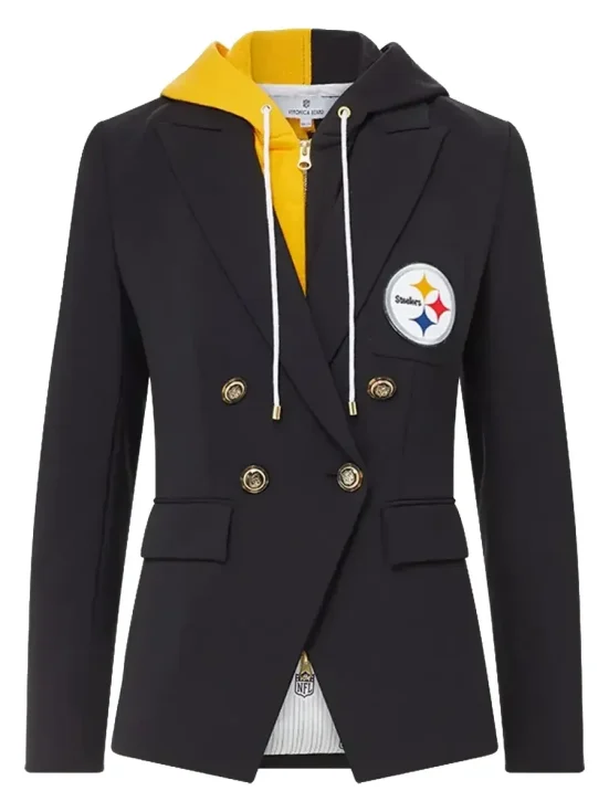 NFL-x-Veronica-Beard-Pittsburgh-Steelers-Dickey-Jacket