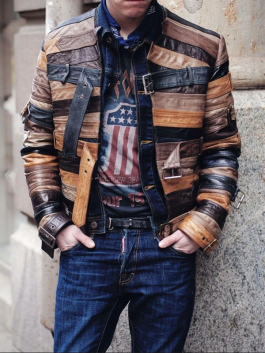 Maison Margiela Belt Jacket: A Fusion of Art and Fashion Front Look