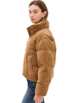 Polo Ralph Lauren Cord Puffer Jacket Side Look