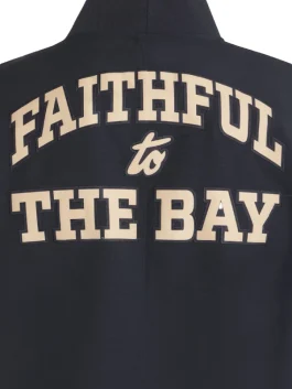 San Francisco 49ers Nike 2025 Rivalries Sideline Bomber Jacket Patches Look
