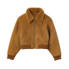 Shearling Bomber Jacket