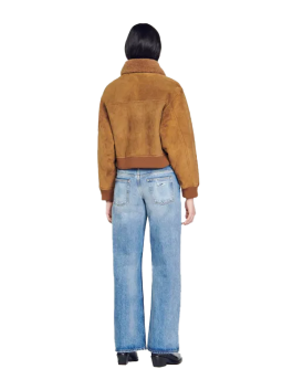 Shearling Bomber Jacket