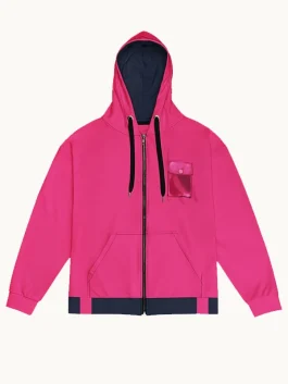 Squid Game Guard Pink Hoodie