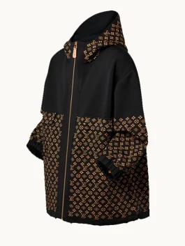 Taylor Swift Louis Vuitton Monogram Jacquard Knit Jacket