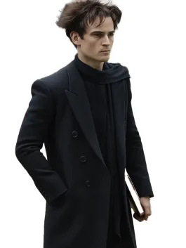Tom Sturridge The Sandman S02 Wool Coat