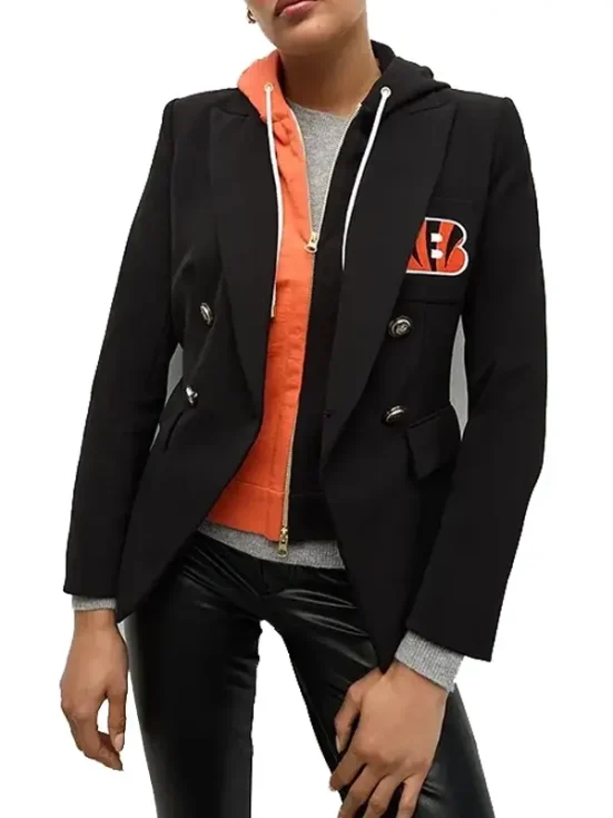 womens-veronica-beard-black-cincinnati-bengals-dickey-jacket